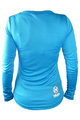 Haven Cycling summer long sleeve jersey - AMAZON LADY LONG MTB - white/blue