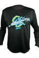 HAVEN Cycling summer long sleeve jersey - NAVAHO LONG MTB - white/black