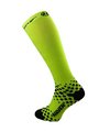 HAVEN Cycling knee-socks - EVOTEC COMAX - yellow/black
