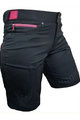 HAVEN Cycling shorts without bib - AMAZON LADY - black/pink