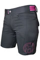 HAVEN Cycling shorts without bib - AMAZON LADY - black/pink