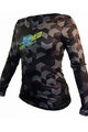 HAVEN Cycling summer long sleeve jersey - PEARL NEO LONG LADY - black