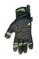 HAVEN Cycling long-finger gloves - KINGSIZE WINTER - black/green