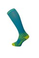 HAVEN Cycling knee-socks - EVOTEC COMAX - blue/yellow