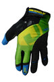 HAVEN Cycling long-finger gloves - SINGLETRAIL LONG - black/green