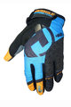 HAVEN Cycling long-finger gloves - SINGLETRAIL LONG - black/blue
