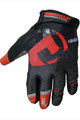 HAVEN Cycling long-finger gloves - SINGLETRAIL LONG - red/black