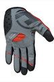 HAVEN Cycling long-finger gloves - SINGLETRAIL LONG - red/black