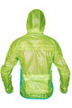 HAVEN Cycling rain jacket - RAINSHIELD - blue/green