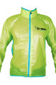 HAVEN Cycling rain jacket - RAINSHIELD - blue/green