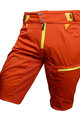 HAVEN Cycling shorts without bib - SINGLETRAIL HMS - red