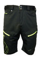 HAVEN Cycling shorts without bib - NAVAHO SLIMFIT - black/green