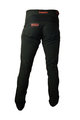 HAVEN Cycling long trousers withot bib - ENERGIZER LONG  - black/red