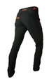 HAVEN Cycling long trousers withot bib - ENERGIZER LONG  - black/red