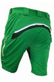HAVEN Cycling shorts without bib - NAVAHO SLIMFIT - green