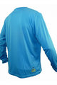 HAVEN Cycling summer long sleeve jersey - NAVAHO LONG II - blue