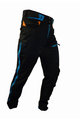 HAVEN Cycling long trousers withot bib - SINGLETRAIL LONG - black/blue