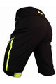 HAVEN Cycling shorts without bib - SINGLETRAIL HMS - black/green