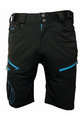 HAVEN Cycling shorts without bib - NAVAHO SLIMFIT - black/blue