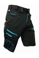 HAVEN Cycling shorts without bib - NAVAHO SLIMFIT - black/blue