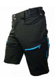 HAVEN Cycling shorts without bib - NAVAHO SLIMFIT - black/blue