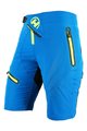 HAVEN Cycling shorts without bib - ENERGY LADY - blue/yellow