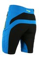 HAVEN Cycling shorts without bib - ENERGY LADY - blue/yellow