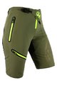 HAVEN Cycling shorts without bib - ENERGY LADY - green/yellow