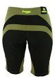 HAVEN Cycling shorts without bib - ENERGY LADY - green/yellow