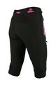 HAVEN Cycling shorts without bib - ENERGY THREEQ 3/4 W - pink/black