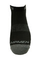 HAVEN Cycling ankle socks - SNAKE SILVER NEO - grey/black
