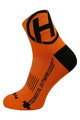 HAVEN Cyclingclassic socks - LITE SILVER NEO - orange/black