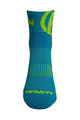 HAVEN Cyclingclassic socks - LITE SILVER NEO - blue/yellow