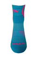 HAVEN Cyclingclassic socks - LITE SILVER NEO - blue/pink
