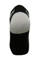 HAVEN Cycling ankle socks - SNAKE SILVER NEO - white/black