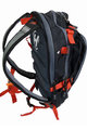 HAVEN backpack - LUMINITE II 18L - black/red