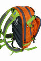 HAVEN backpack - LUMINITE II 18L - light blue/orange/green
