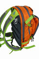 HAVEN backpack - LUMINITE II 12L - orange/light blue/green