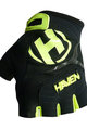 HAVEN Cycling fingerless gloves - DEMO KIDS - green/black