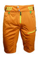 HAVEN Cycling shorts without bib - SINGLETRAIL HMS - orange