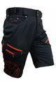 HAVEN Cycling shorts without bib - NAVAHO SLIMFIT - black/red