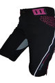 HAVEN Cycling shorts without bib - SINGLETRAIL LADY - pink/black