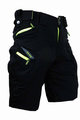 HAVEN Cycling shorts without bib - CUBES BLACKIES - green/black
