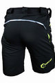 HAVEN Cycling shorts without bib - CUBES BLACKIES - green/black