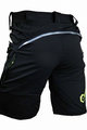 HAVEN Cycling shorts without bib - CUBES BLACKIES - green/black