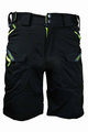 HAVEN Cycling shorts without bib - CUBES BLACKIES - green/black