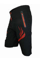 Haven Cycling shorts without bib - ENERGIZER - red/black