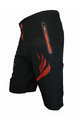 HAVEN Cycling shorts without bib - ENERGIZER - red/black