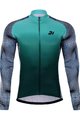 HOLOKOLO Cycling winter long sleeve jersey - PURIST WINTER - black/green/multicolour
