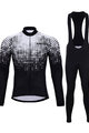 HOLOKOLO Cycling winter set - POLAR WINTER  - white/black